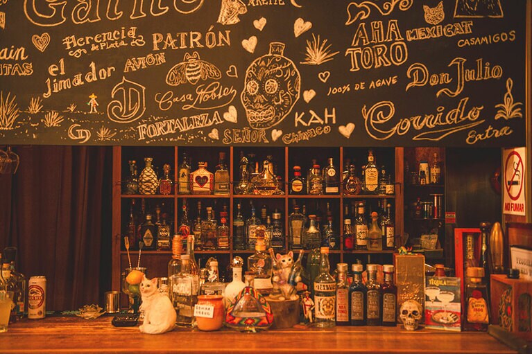 東京・大井町にあるテキーラ専門のバー、「Gatito(ガティート)」。