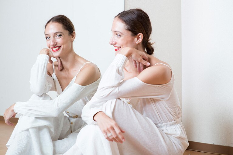 少し低めの耳に心地よい声で、バレエやプライベートや人生について語る。