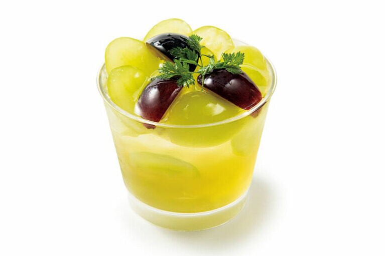 京橋千疋屋「マスカットゼリー」864円。