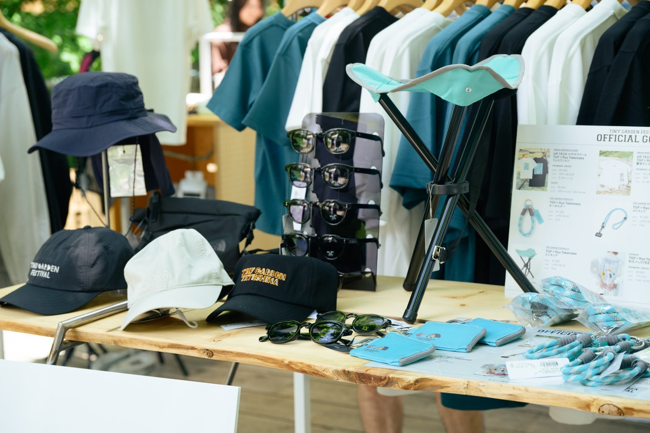 「TINY GARDEN FESTIVAL」オフィシャルグッズ。