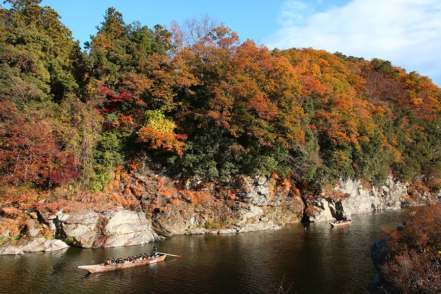 長瀞渓谷の紅葉／埼玉県