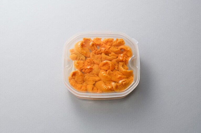 利尻・礼文産エゾバフンウニ 無添加生うに 塩水うに〈80g〉7,300円／うに屋むらかみ