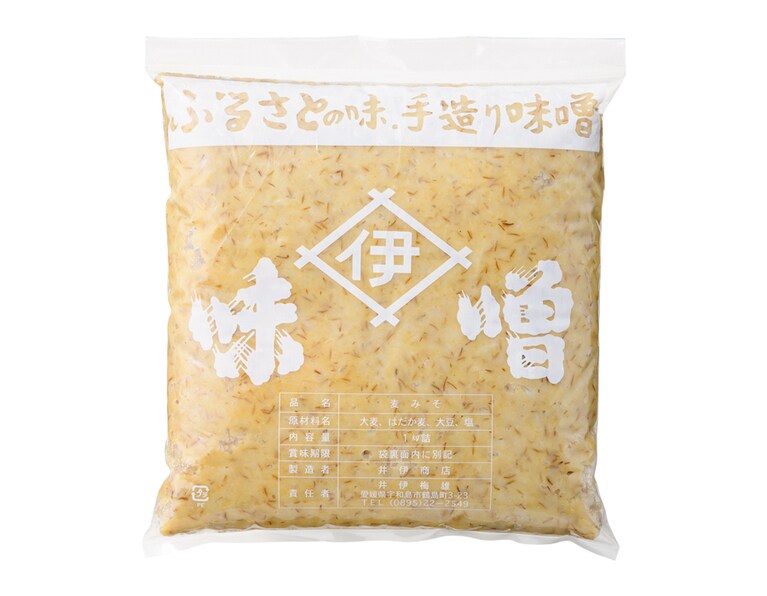 【井伊商店】麦味噌〈1kg〉547円。