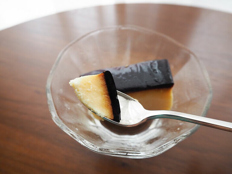 冷凍庫で3、4時間ほど冷やしたところ。