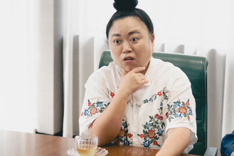ニッチェ江上敬子さん。