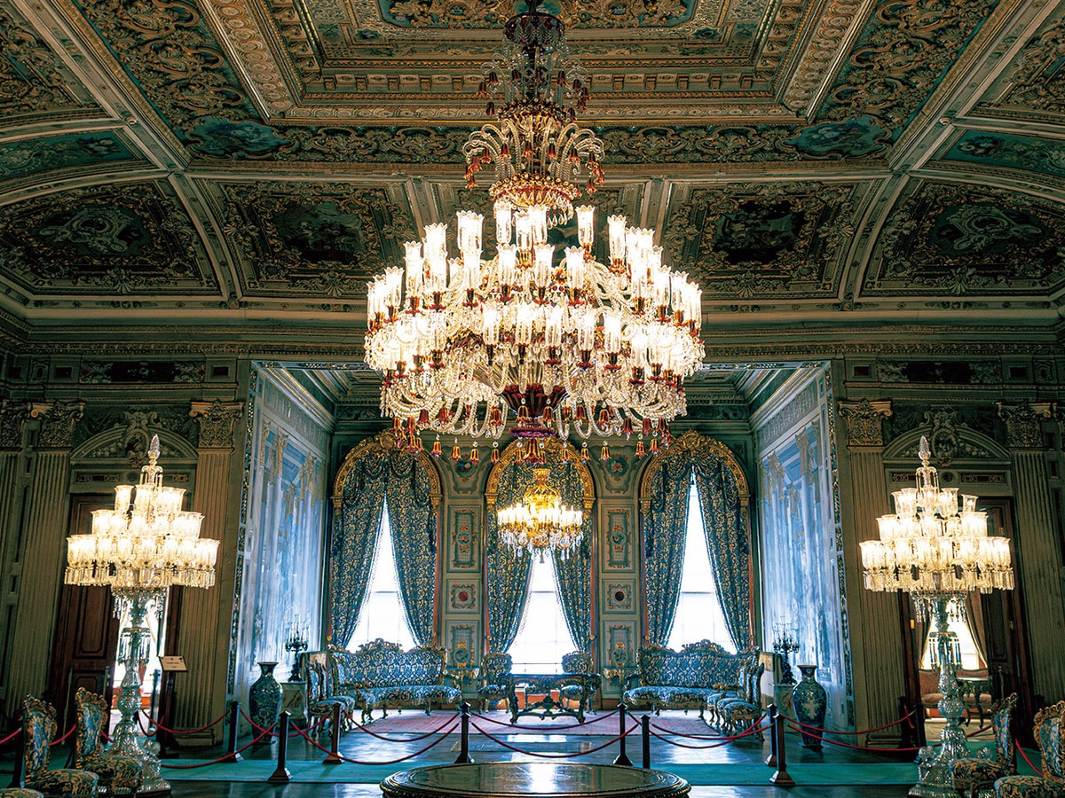 トルコ・宮殿ハレム】「ドルマバフチェ宮殿」バロック、ロココ…西洋