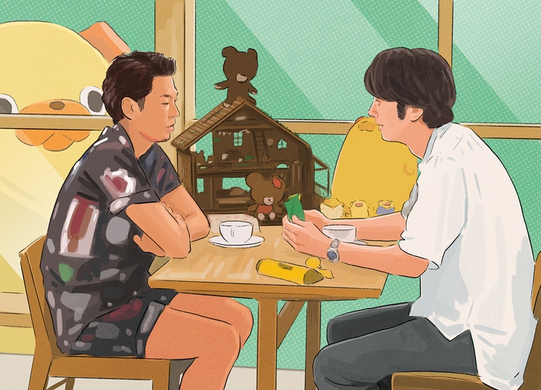 「パラダイス越えて……これはもう……極楽浄土」(小路三貴)