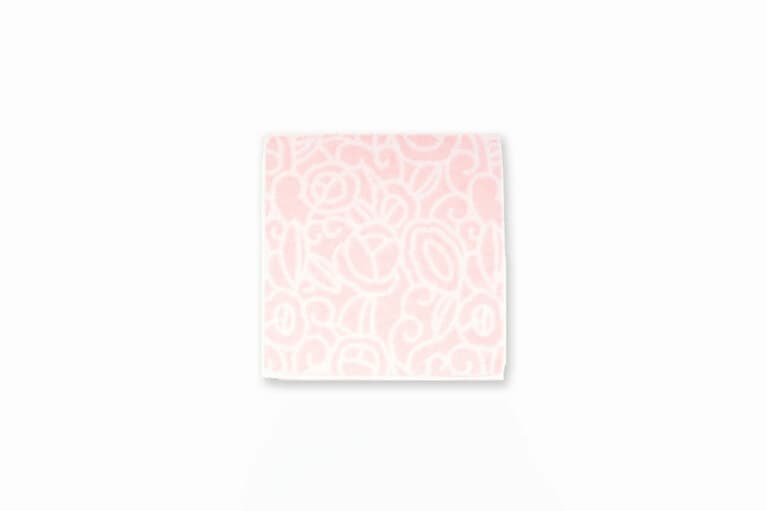 ハンドタオル ピンク。