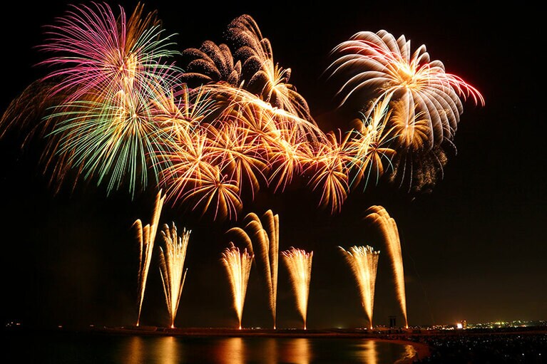 琉球海炎祭。©琉球海炎祭実行委員会事務局