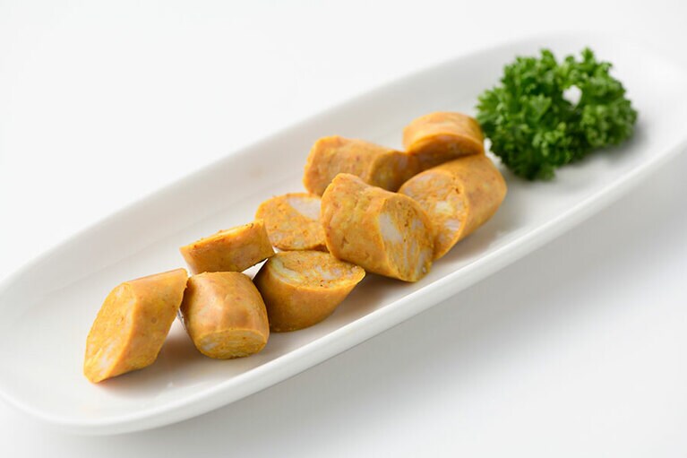 【山梨県】世界のソーセージ hayariの「タンドリーチキンウインナー」583円(税込)。