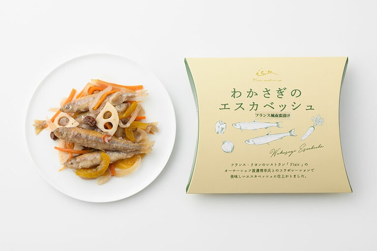 小松屋「わかさぎのエスカベッシュ」145g 1,100円／茨城県