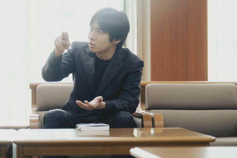坂井風太さん　©佐藤亘／文藝春秋