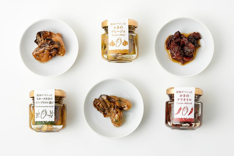 牡蠣の家しおかぜ「くせになる漁師のおともシリーズ」40g×3個入り 1,296円／岡山県