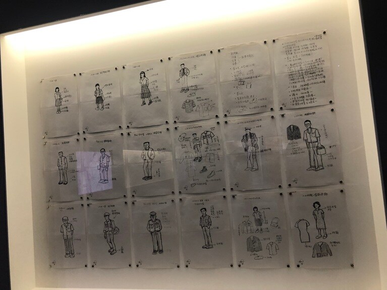 エドワード・ヤン展での写真。