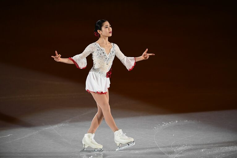2018年平昌五輪での宮原知子さん　©JMPA