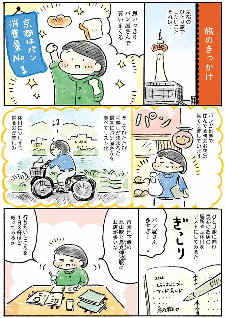 おづまりこ『ゆるり より道ひとり旅』