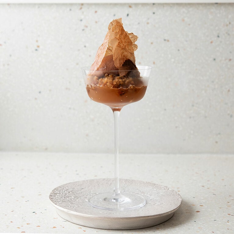 シグネチャーの「水カカオ」。