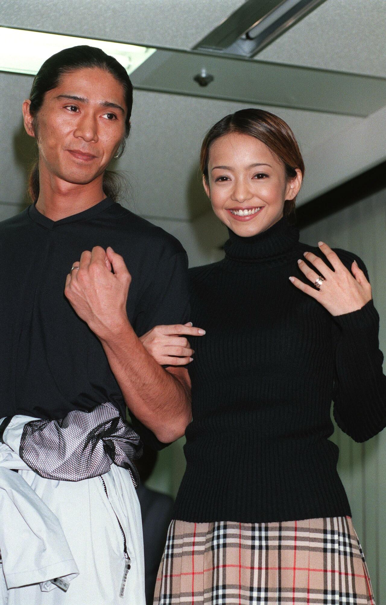 安室奈美恵が人気に火をつけた極細眉。　©JMPA