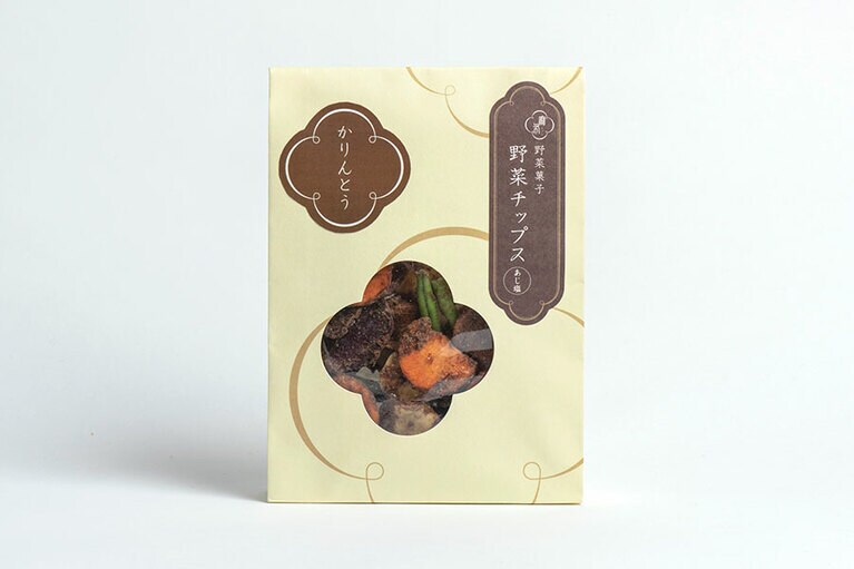 【麻布野菜菓子】野菜チップス・あじ塩かりんとう。