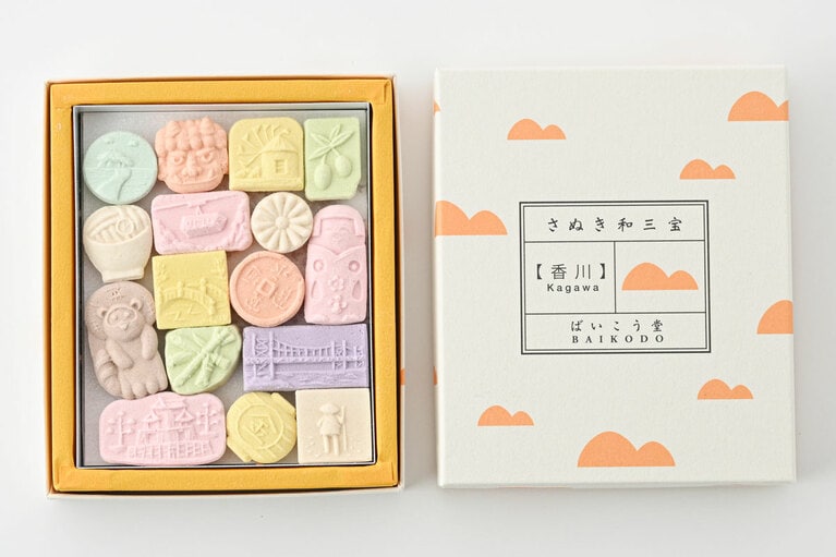 【香川県】和三宝めぐり（香川） 16個入り 680円／ばいこう堂　本店