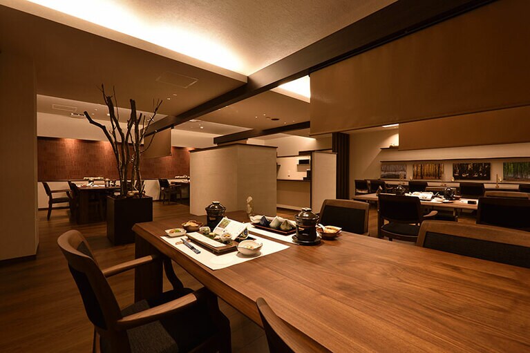 ひなの宿ちとせ［新潟／松之山温泉］食事処美人林。