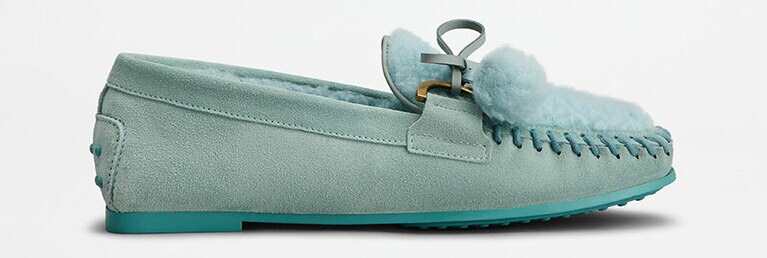 トッズ シティ ゴンミーニ H0.5cm 全5色 各86,900 円／トッズ・ジャパン(日本限定販売)