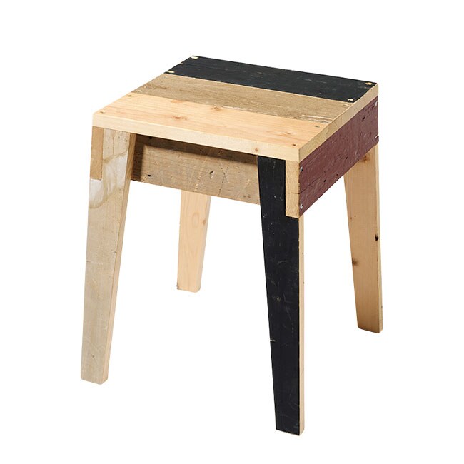 SCRAPWOOD STOOL 46,200円 H43×W36×D36cm／PIET HEIN EEK
