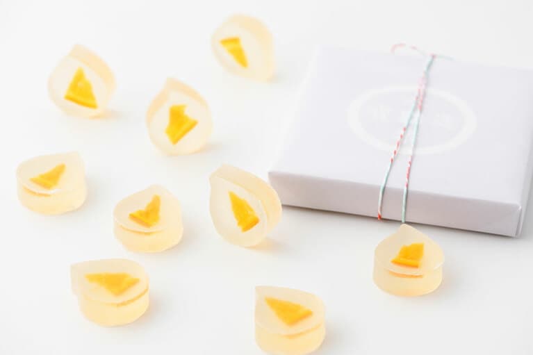 琥珀 せとかの雫 800円(9個入)／永楽屋　※販売は3月中旬～5月下旬を予定