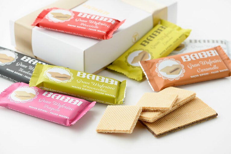 グランワッフェリーニ セット 2,400円(7枚入り)／BABBI
