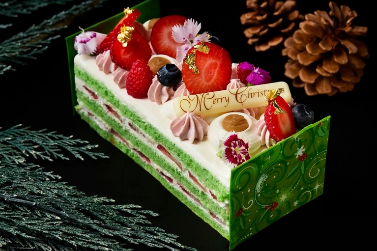 「シグネチャーケーキ」9,000円。15cm×7.5cm。