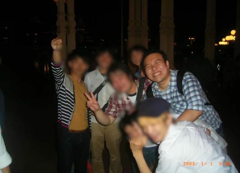 大学でお笑いに目覚めた（本人提供）