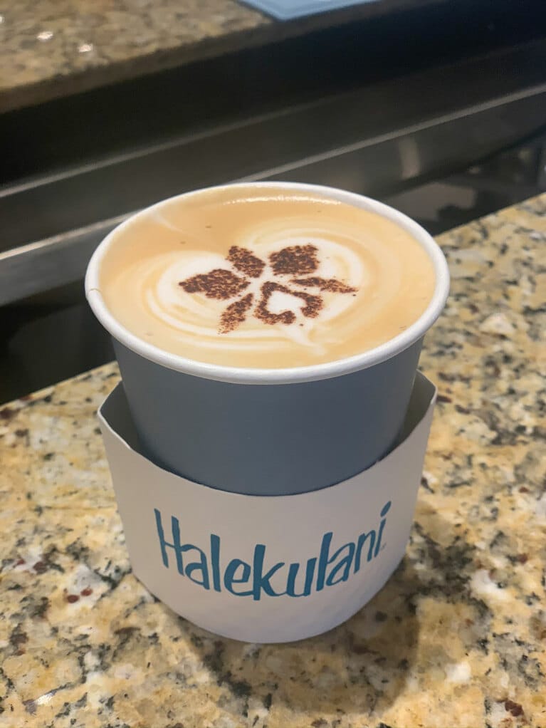 ハレクラニのマーク入り。こうしたきめ細やかな工夫が嬉しい。