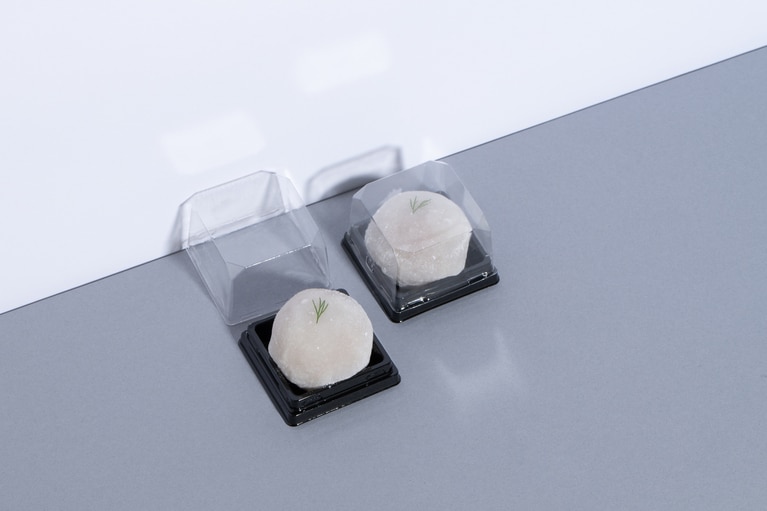 「白いちじくとマスカルポーネの大福」490円。