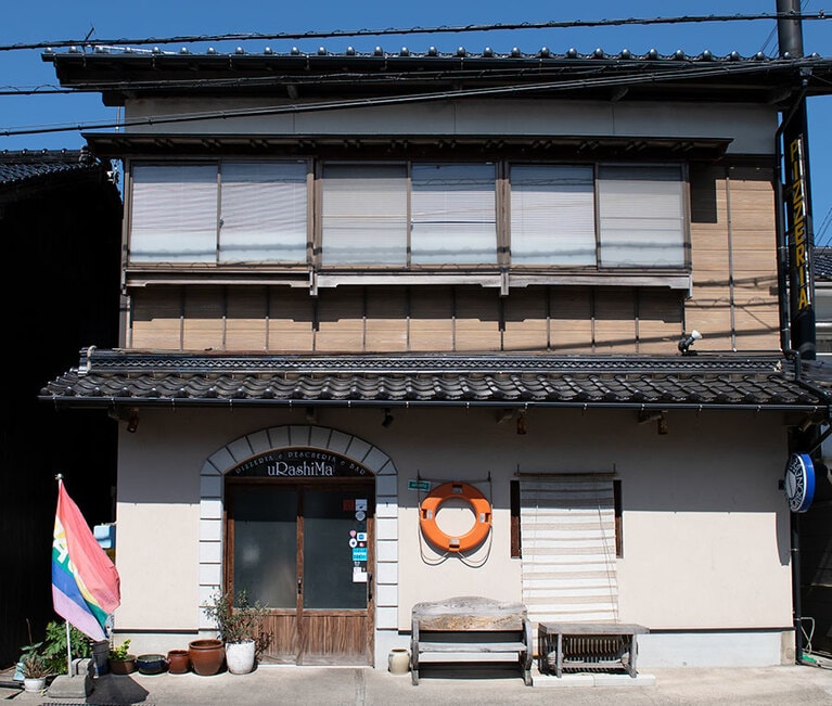 海に近い町にある小さなイタリア。