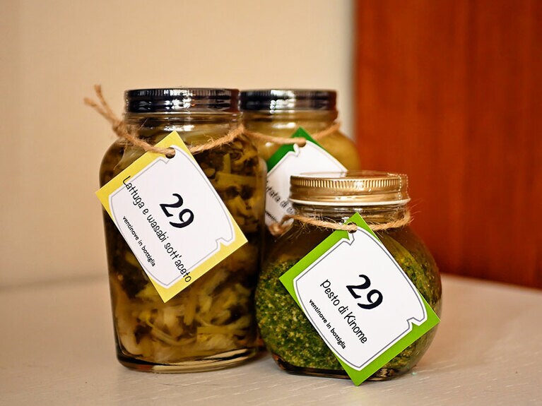 29 in bottigliaの瓶詰めプロダクツ。