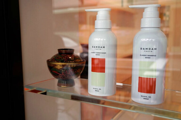 紫蘇を配合したアイテムは硫酸系不使用、動物実験もしていない。