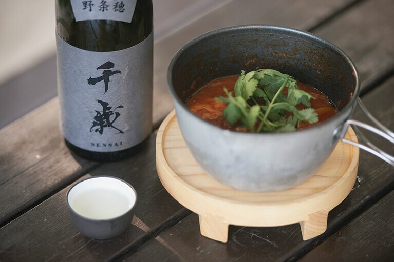 思いもよらぬ組み合わせを探すのも、日本酒バーベキューの楽しみのひとつ。