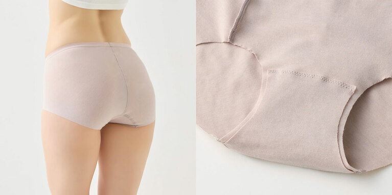 汗かきにも敏感肌にも優しくて、使いやすく嬉しいショーツ。