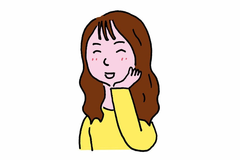 美肌効果イメージ。
