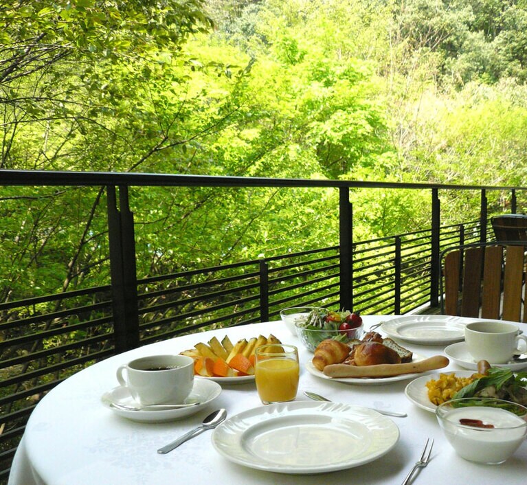 西村屋ホテル招月庭［兵庫／城崎温泉］朝食バイキング。
