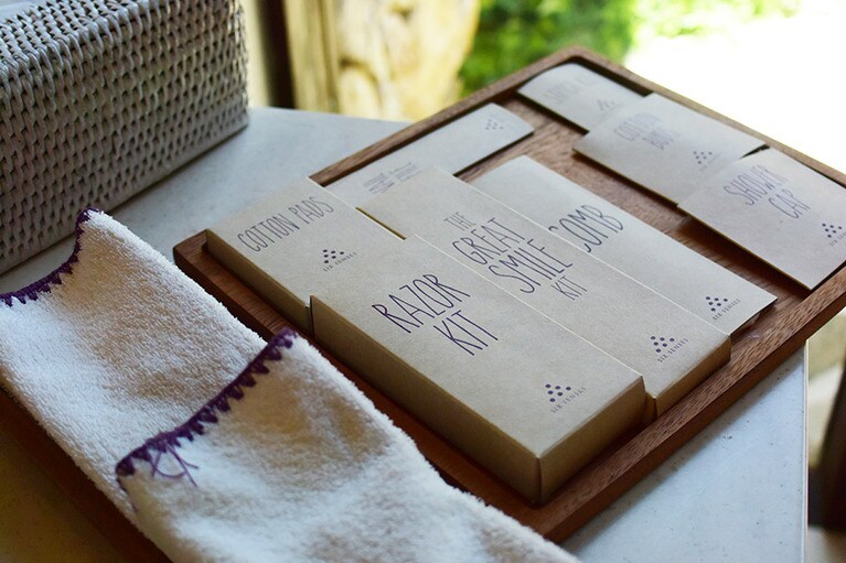 至れり尽くせりのアメニティ。