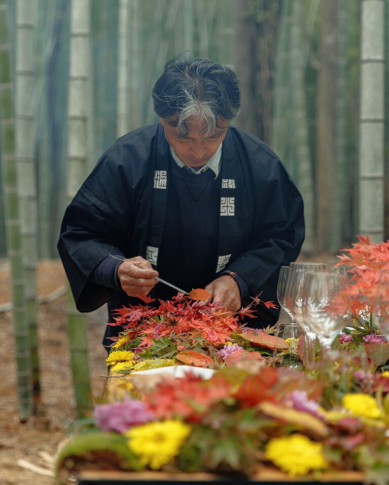 庭師の鈴木さん。