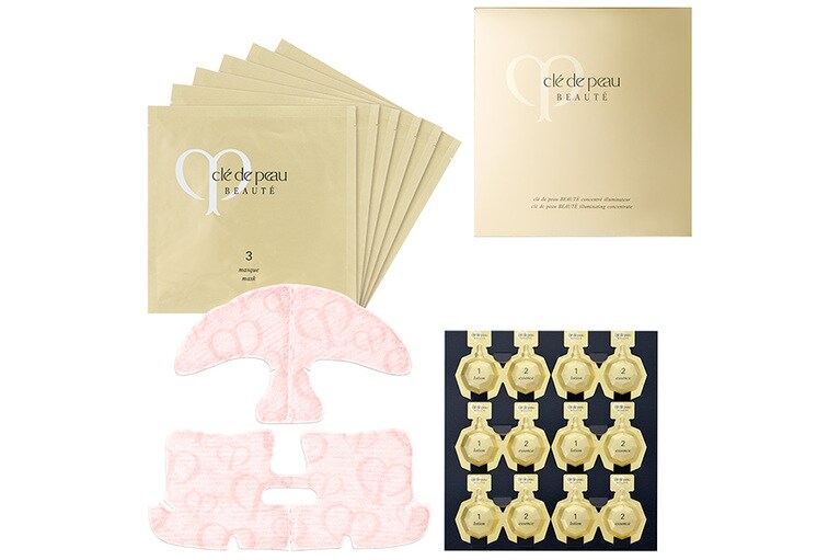 「クレ・ド・ポー ボーテ コンサントレイリュミナトゥール」[医薬部外品] 6セット入り 12,000円。