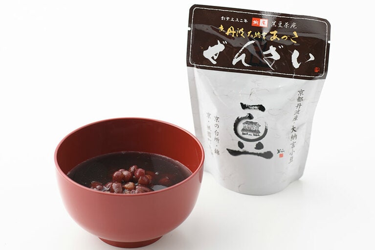 京丹波大納言あづき ぜんざい 330円(190g)／京の黒豆 北尾