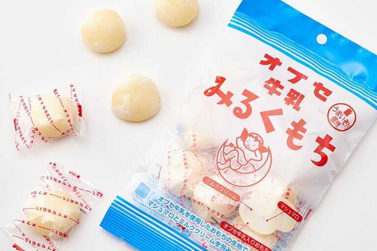 【長野県】オブセ牛乳みるくもち 9個入り オープン価格／久保田製菓。