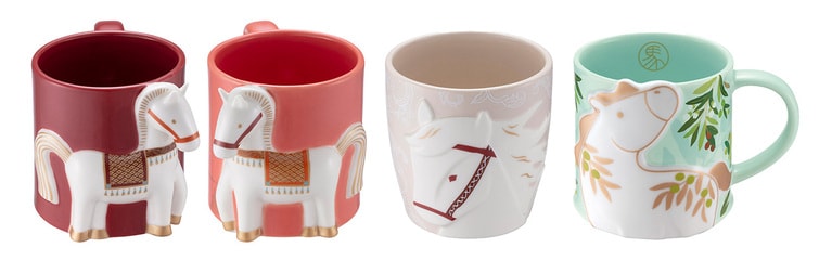 思わず目を引くユニークなマグカップ。