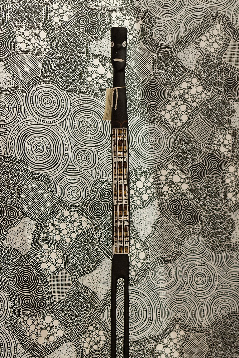 なんともいえない個性的な表情に魅了される作品も。