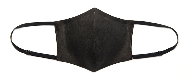 かぷき 夏MASK 墨黒 3,200円+税。