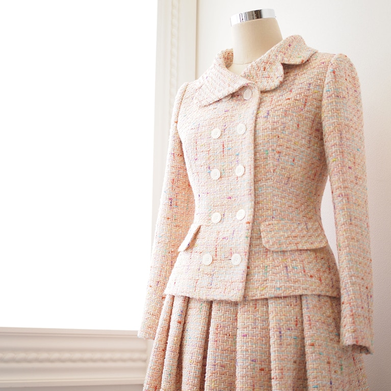 世界にたった一着の洋服が特別な日を彩ります。ⒸBrijean