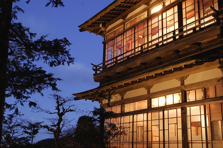 湯元 不忘閣［宮城／青根温泉］青根御殿外観。